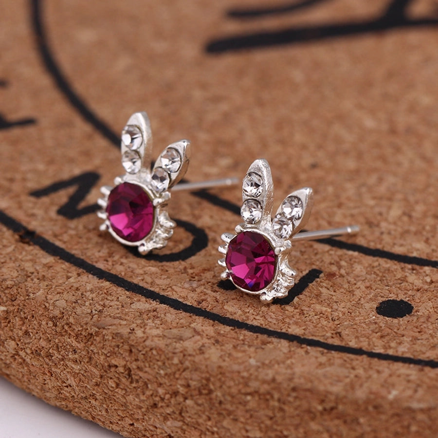 Pendientes de aleación con revestimiento de perlas geométricas de moda