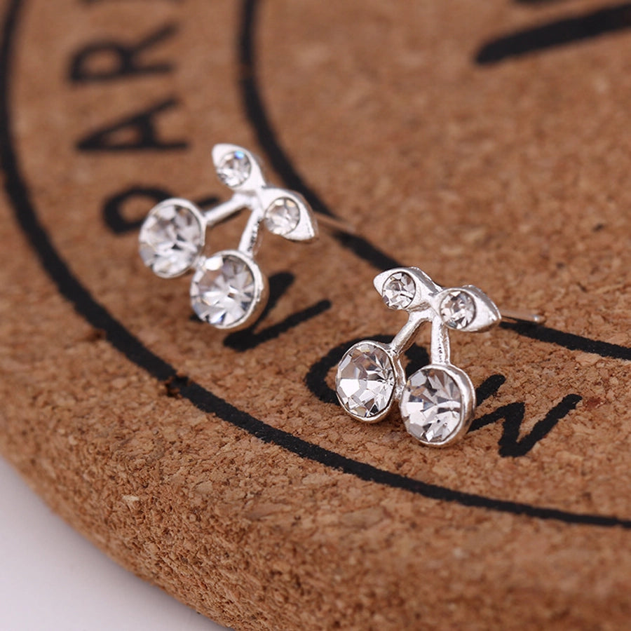 Pendientes de aleación con revestimiento de perlas geométricas de moda